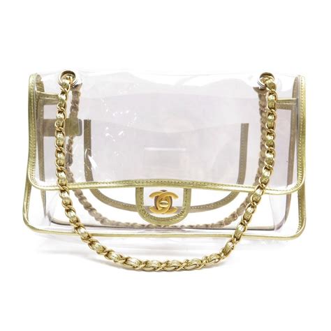 chanel sac transparent
